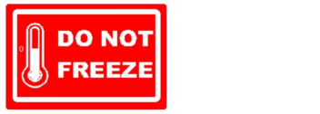 Do Not Freeze Label
