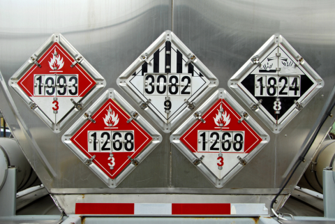 Fuel Truck Markings